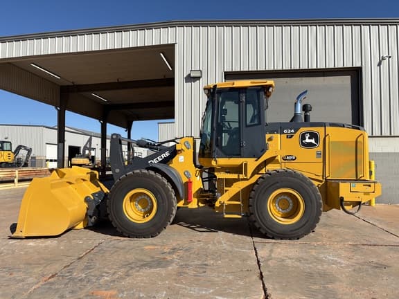 2025 John Deere 624 P on the lot