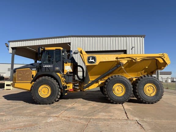 2025 John Deere 410 P on the lot