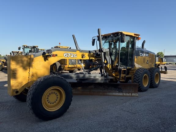2019 John Deere 672G on the lot