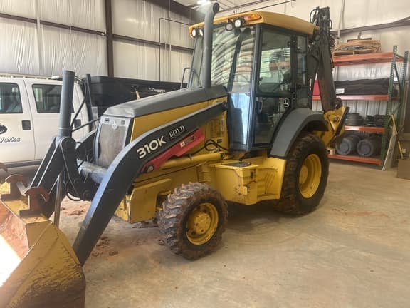 2012 John Deere 310K on the lot
