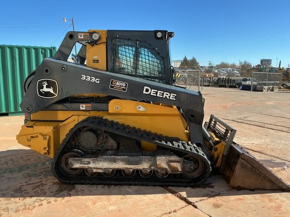 2022 John Deere 333G on the lot