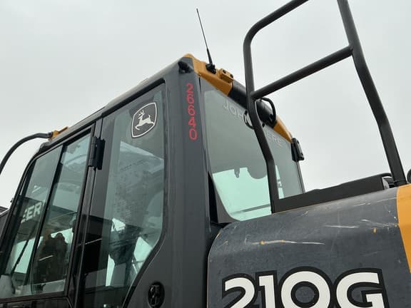 2019 John Deere 210G LC on the lot