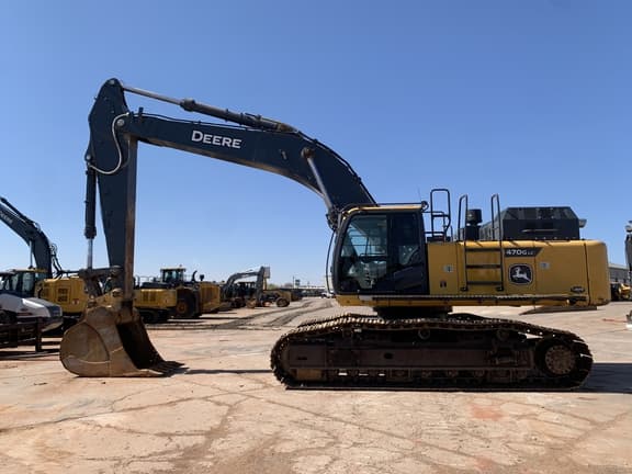 2022 John Deere 470G LC on the lot