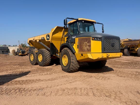 2021 John Deere 410E II on the lot