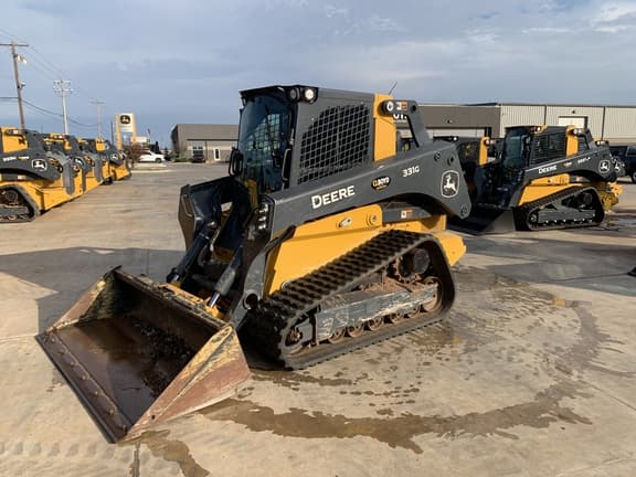 2021 John Deere 331G on the lot