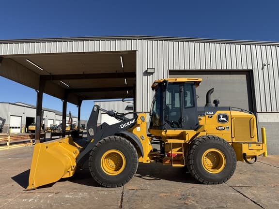 2025 John Deere 544 P on the lot